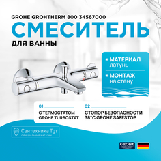 Смеситель для ванны Grohe