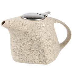 Чайник заварочный керамика, 1 л, с ситечком, Феличита, 109-06013, бежевый Elrington