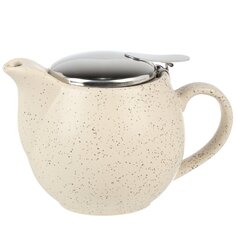 Чайник заварочный керамика, 350 мл, с ситечком, Феличита, 109-06105, бежевый Elrington