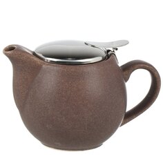 Чайник заварочный керамика, 350 мл, с ситечком, Феличита, 109-06107, шоколадный Elrington
