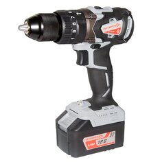 Дрель-шуруповерт аккумуляторный, ударный, Интерскол, ДАУ-13/18В, 18 В, без АКБ и ЗУ, кейс