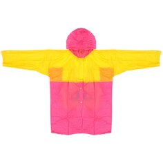 Дождевик детский 100 - 110 см, M, с капюшоном, кнопки, JC-10286