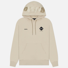 Мужская толстовка F.C. Real Bristol Logo Team Hoodie, цвет бежевый