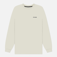 Мужской лонгслив F.C. Real Bristol Big Logo Baggy, цвет белый