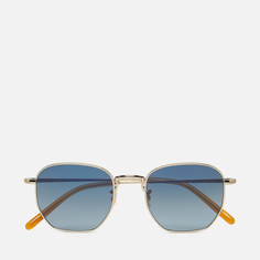 Солнцезащитные очки Oliver Peoples Kierney Sun Polarized, цвет золотой