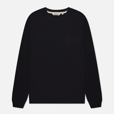 Мужской лонгслив Uniform Bridge Heavyweight Pocket, цвет чёрный