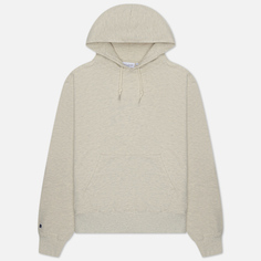 Мужская толстовка EASTLOGUE Permanent Classic Fit Hoodie, цвет бежевый