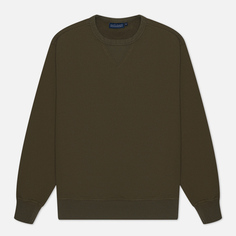 Мужская толстовка EASTLOGUE Permanent Basic Round Neck, цвет оливковый