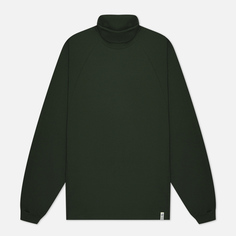 Мужской лонгслив Anglan Oval Incision Turtle Neck, цвет зелёный