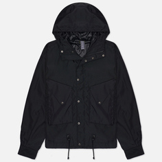 Мужская куртка ветровка UNAFFECTED Fisherman Short Parka, цвет чёрный