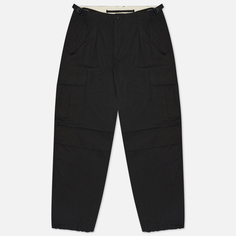 Мужские брюки EASTLOGUE Permanent Basic Field Wide Fit, цвет чёрный