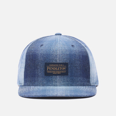 Кепка Pendleton Flat Brim, цвет синий