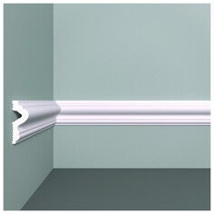 Молдинги молдинг BELLO-DECO М10 45х17х2000мм полимер(xps) белый, арт. 00-00106415