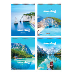 Блокноты и записные книжки блокнот BG Amazing А5 40л на гребне