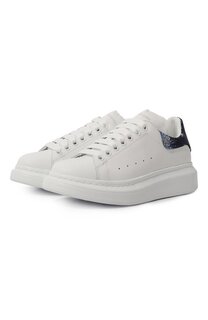 Кожаные кеды Oversized Alexander McQueen