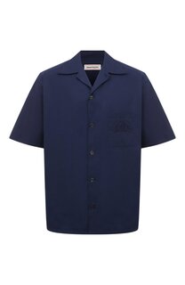 Хлопковая рубашка Alexander McQueen