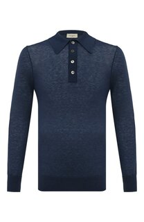 Поло из шелка и кашемира Piacenza Cashmere 1733