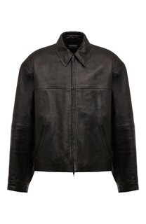 Кожаная куртка Balenciaga