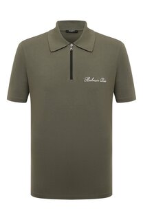 Хлопковое поло Balmain