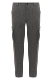 Шерстяные брюки-карго Corneliani