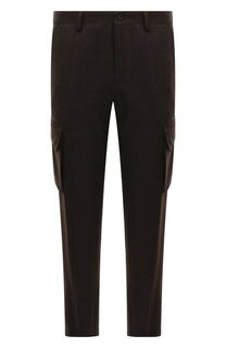 Шерстяные брюки-карго Corneliani