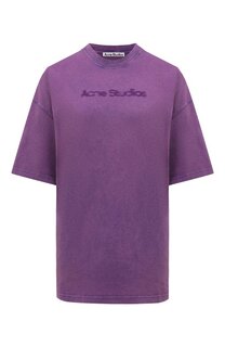 Хлопковая футболка Acne Studios