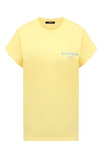 Хлопковая футболка Balmain