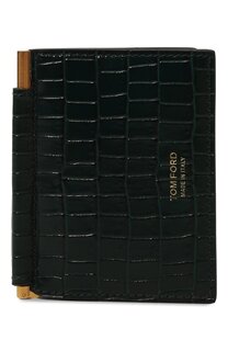 Кожаный зажим для купюр Tom Ford