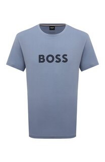 Хлопковая футболка BOSS