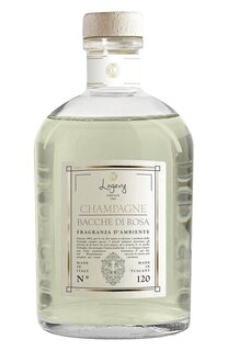 Диффузор Champagne E Bacche Di Rosa / Шампанское & Розовые ягоды (ваза 3000ml + рефил 6x500ml) Logevy Firenze 1965