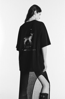 футболка женская Футболка oversize с принтом-абстракцией Befree
