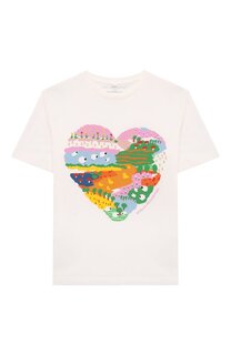 Хлопковая футболка Stella McCartney