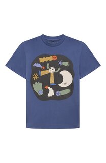 Хлопковая футболка Stella McCartney