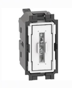 Переключатель BTicino K4003A LIVING NOW 10А, автоматические клеммы, 1 модуль