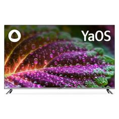 Телевизор StarWind SW-LED58UG401 58" Яндекс.ТВ Frameless стальной 4K Ultra HD 60Hz DVB-T DVB-T2 DVB-C DVB-S DVB-S2 USB WiFi Smart TV