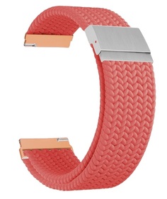 Ремешок на руку Lyambda DSN-13-20-CR плетеный нейлоновый для часов 20 mm coral color