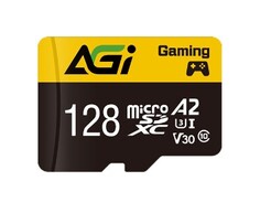 Карта памяти 128GB AGI AGI128GGSTF138 microSDXC C10 UHS-I V30 A2 100/70 MB/s black SD адаптер