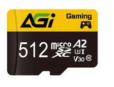 Карта памяти 512GB AGI AGI512GGSTF138 microSDXC C10 UHS-I V30 A2 98/70MB/s SD адаптер