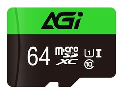Карта памяти 64GB AGI AGI064GU1TF138 microSDXC C10 UHS Class 1 90/30 MB/s SD адаптер