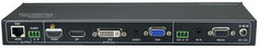 Коммутатор презентационный Digis SS-1819 4х1 с x1 HDMI + x1 DP / DVI / VGA in, x1 HDBT out. 4K 60Гц 4:2:0, HDMI 1.4 (10,2 Гб/с), HDCP 2.2, IR, RS232,