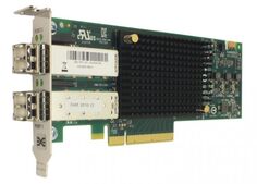 Сетевой адаптер Broadcom LPE32002-M2 bulk Emulex LPe32002-M2 OEM, Gen 6 (32GFC), 2-port, 32Gb/s, PCIe Gen3 x8, LC MMF 100m, трансиверы установлены, LP