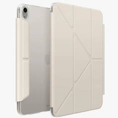 Чехол-книжка Uniq Camden Click для iPad Air 13″ (2024), поликарбонат, бежевый