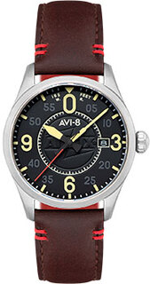 fashion наручные мужские часы AVI-8 AV-4090-08. Коллекция Spitfire