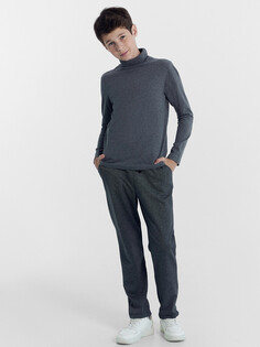 Брюки для мальчиков серые с паттерном Mark Formelle