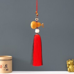 Подвеска дерево, текстиль NO Brand