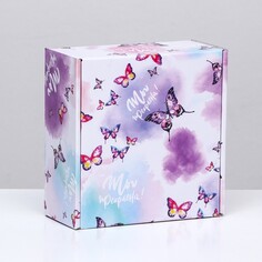 Коробка самосборная, без окна NO Brand