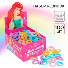 Резинка для волос, 100 штук, принцессы Disney