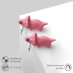 Серьги из полимерной глины Queen Fair