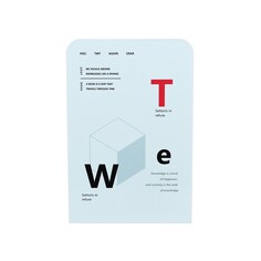 Подставки для книг 2 штуки геометрия (голубой) NO Brand