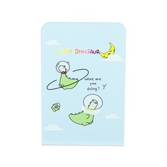 Подставки для книг 2 штуки дино (голубой) NO Brand